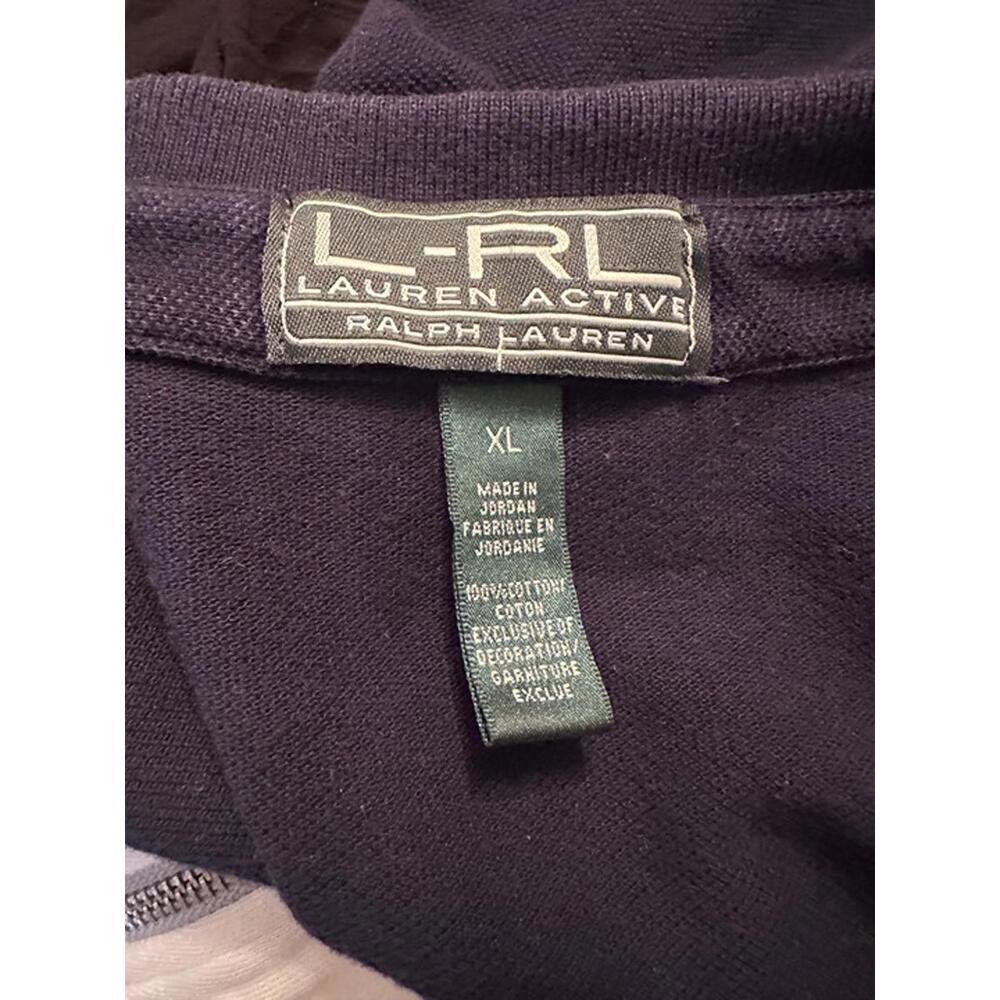 Lauren Ralph Lauren Active Polo Shirt – Navy Blue, Size XL - Picture 3 of 3